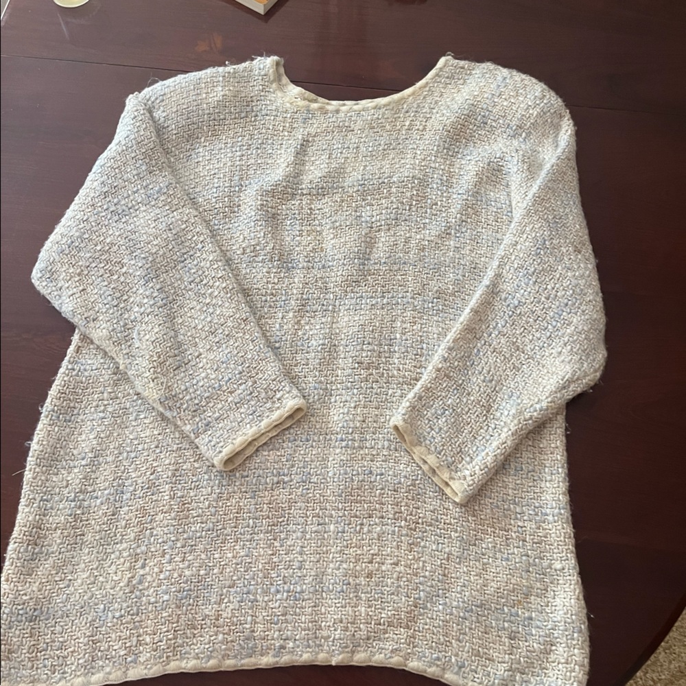 Crochet Kennebunk Sweater size M